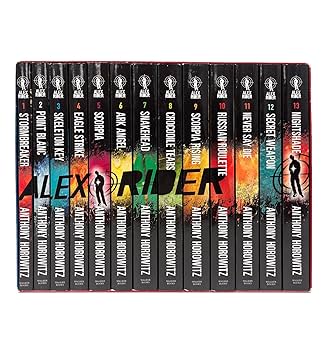 Alex Rider Series 13 Books Collection Set By Anthony