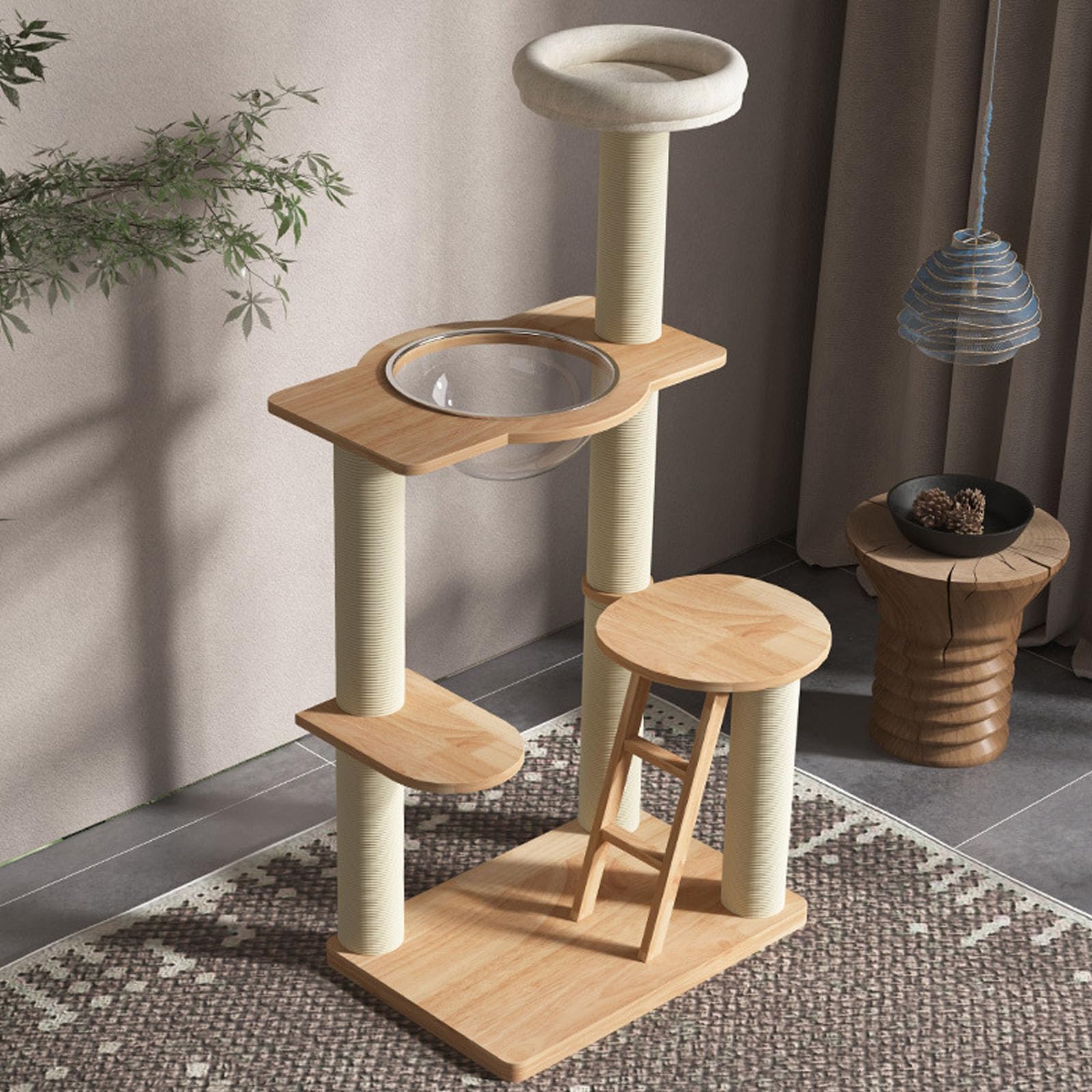 ✨早い者勝ち✨ 猫タワー　ツリーハウス　コンドミニアム　遊び場　タワー家具 キャットタワー 屋内猫用キャットツリータワー 子猫用爪とぎ