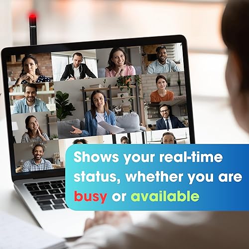 Miniatura 5 de Busylight UC Alpha (15306) - Luz de presencia y timbre - No molestar la luz - Software gratuito Busylight para la mayoría de plataformas y