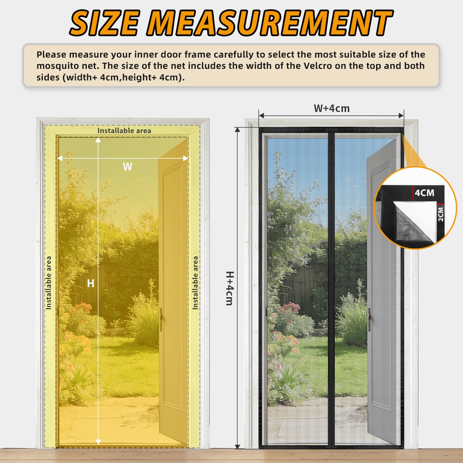 Moustiquaire Magnétique Porte 140x225 cm, Rideau Anti Moustique Fermeture Automatique Aimants Puissants Sans Perçage pour Couloirs Patio Extérieur Coulissant, Noir