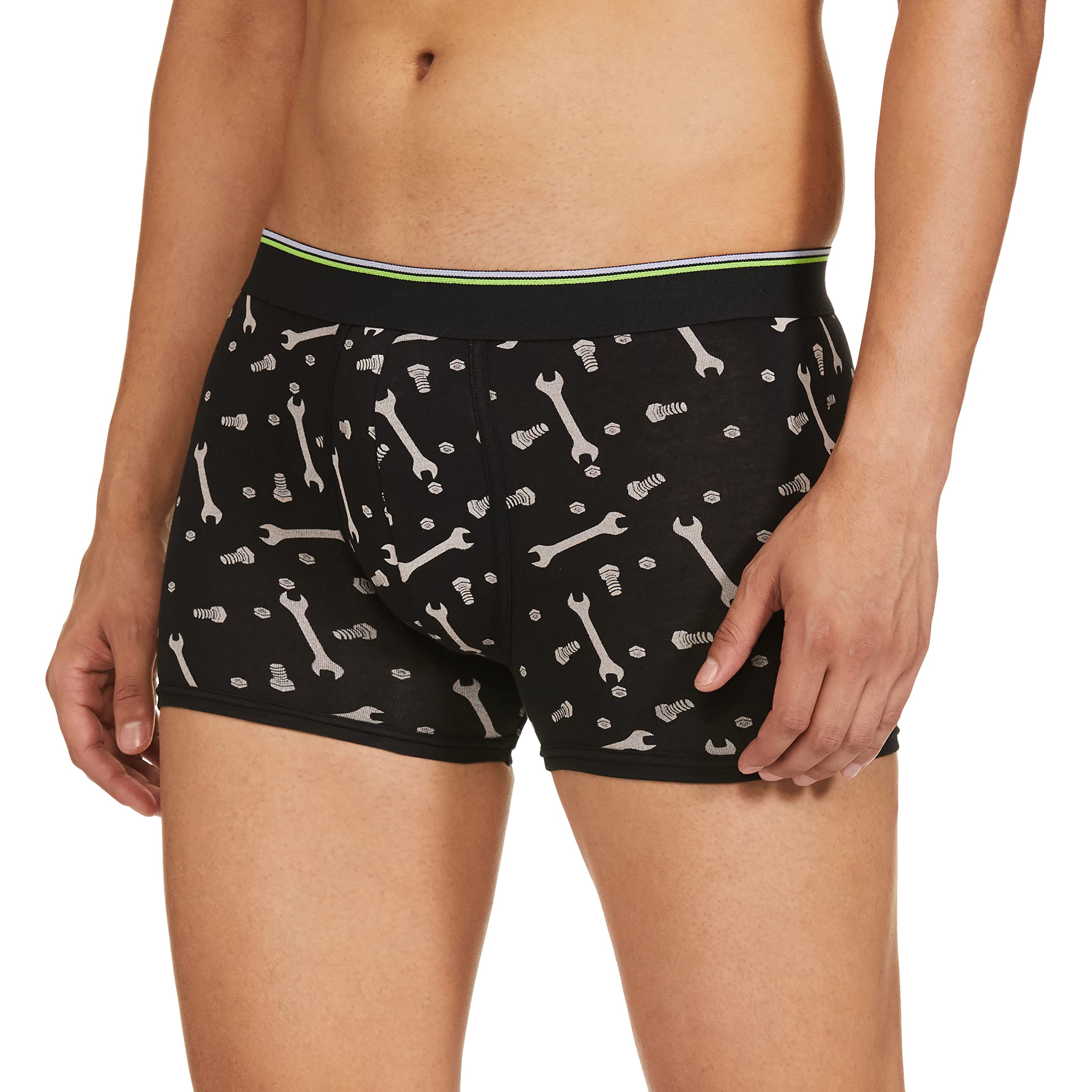 Max Men Poly Cotton Graphic Print Trunk - Pack of 2