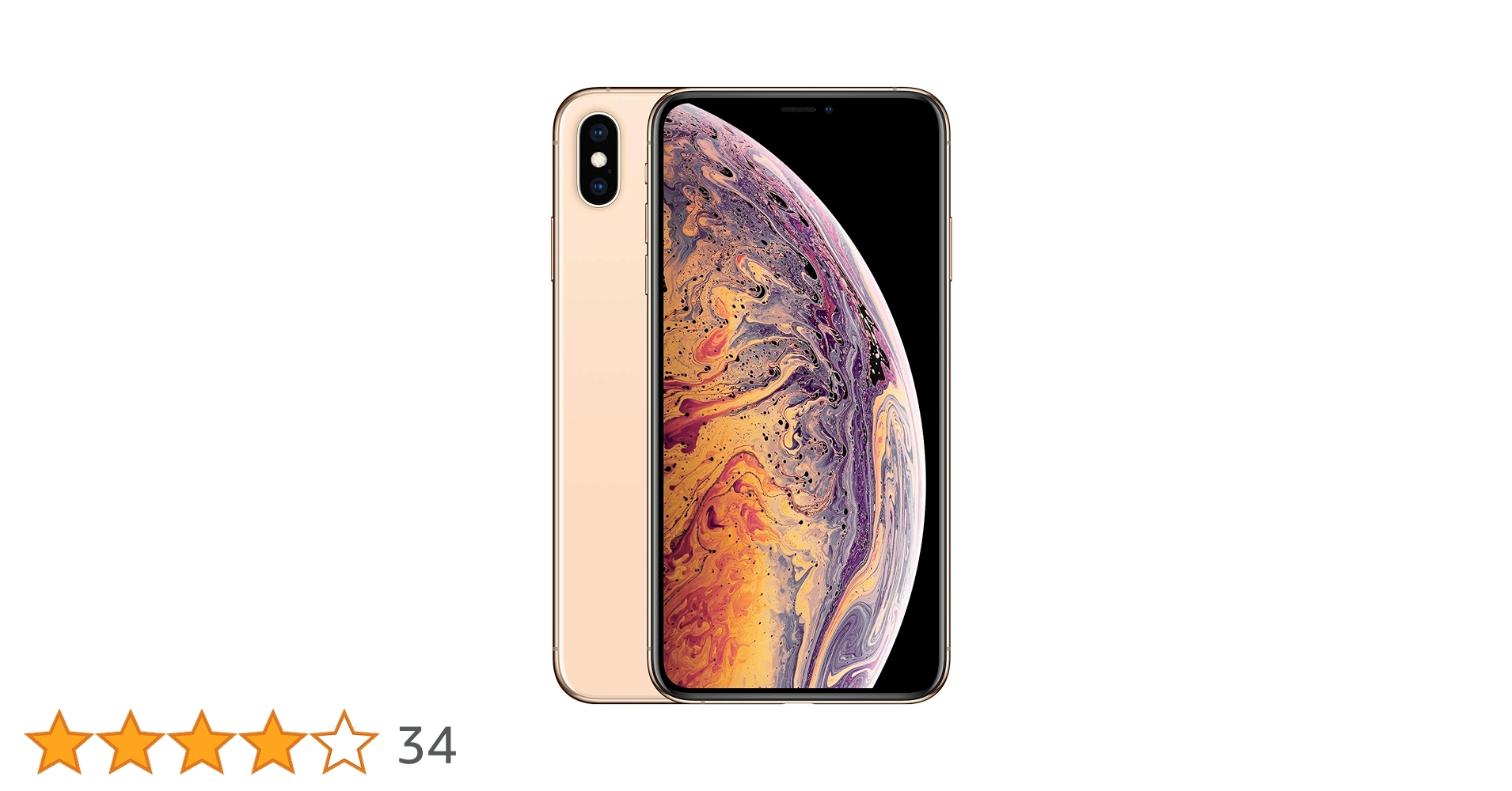 Apple iPhone XS Max (64GB) - Gold: Amazon.co.uk: Electronics