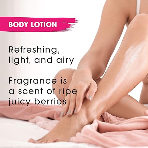 Miniatura 5 de Luscious Berries Loción corporal hidratante de lujo australiana formulada con antioxidantes, mezcla de hidratación para pieles sensibles, vegana,