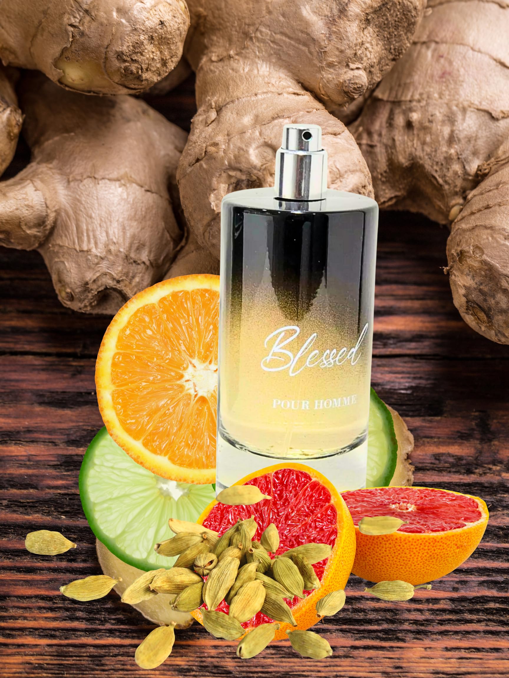 Amazon.com : BLESSED POUR HOMME EAU DE PARFUM 3.4 FL. OZ. Woody