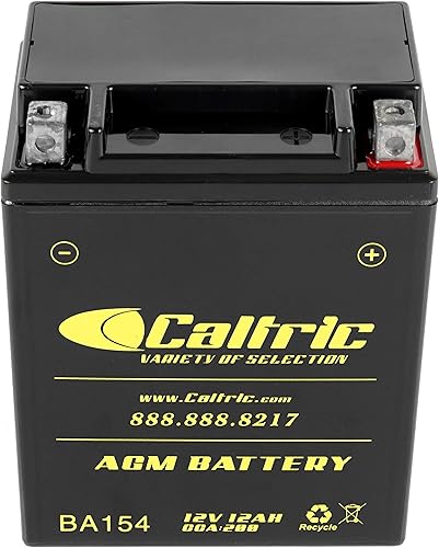 Miniatura 4 de Caltric Agm - Batería compatible con Suzuki 1100 Gsx-R1100 Gsxr1100 1986-1992