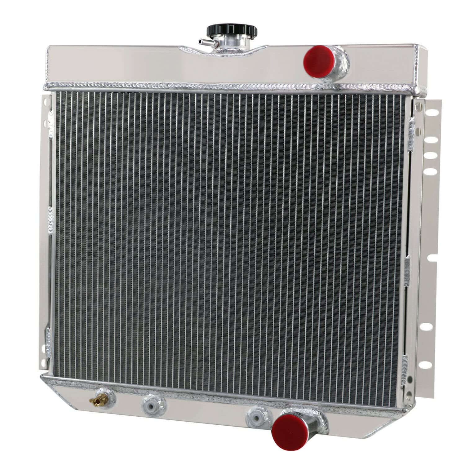 Amazon.com: ALLOYWORKS 3 Row All Aluminum Radiator+Fan Shroud For
