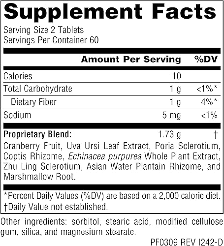 Miniatura 2 de Planetary Herbals Defensa de vejiga de arándano 865 mg, apoya la salud genito-urinaria