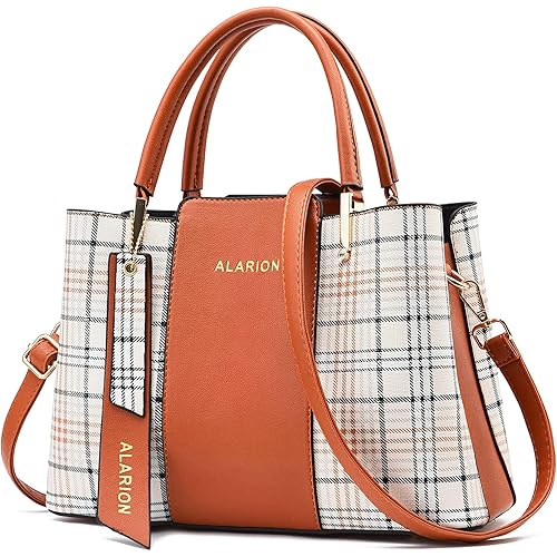 ALARION Womens Purses and Handbags Shoulder Bag Ladies Designer Satchel Messenger Tote Bag