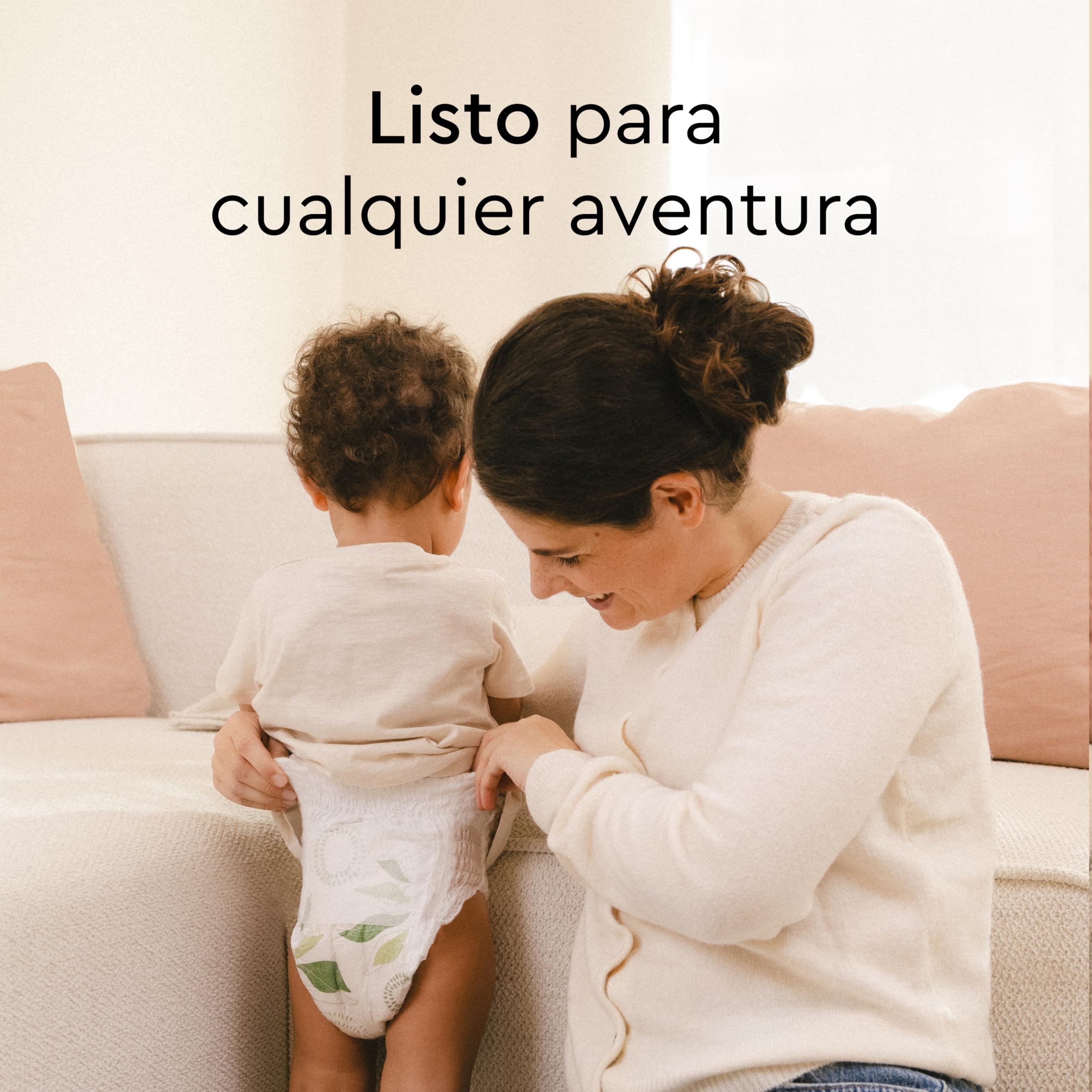 Pañales-braguita LILLYDOO green – talla 5 (11+ kg), caja de medio mes (66 unidades), protección contra fugas, suaves con la piel, sin cloro ni lociones y testados dermatológicamente