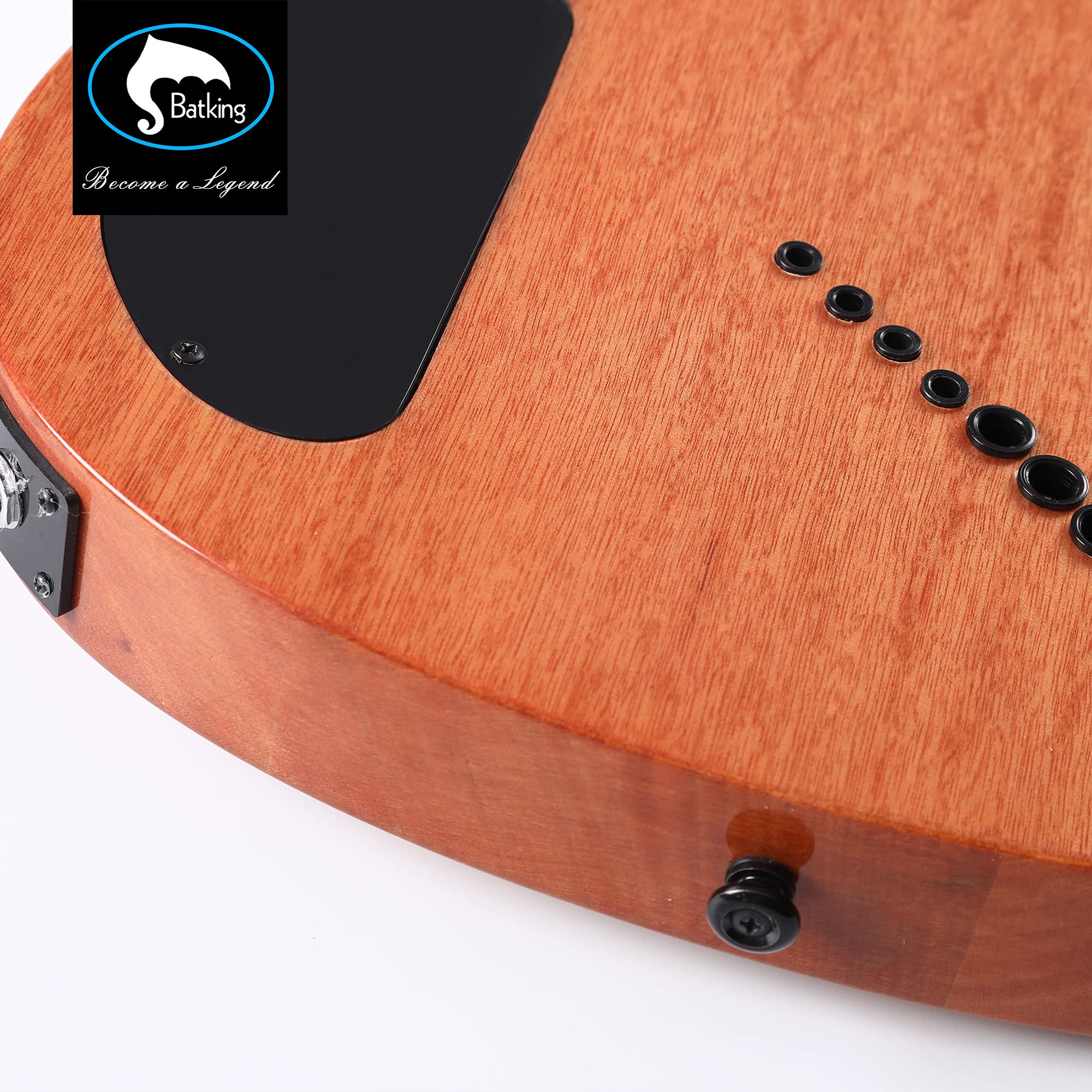 Batking Fanned Fret 7 corde (3 corde per basso+4 corde per chitarra) Chitarra elettrica