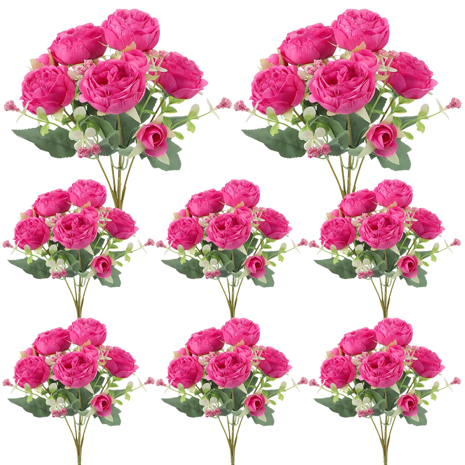 Ovveroche Hot Pink Peonies