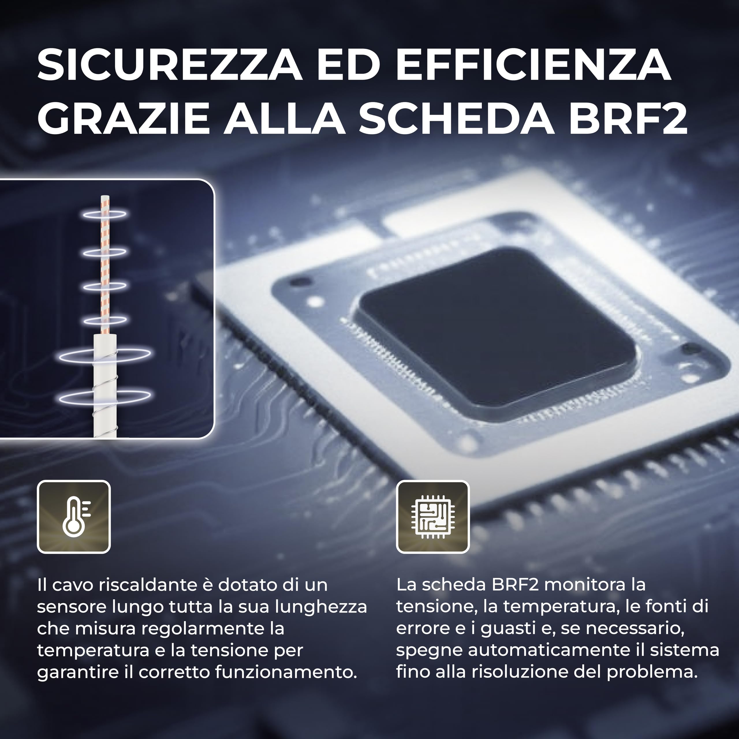 BR Bringer Termoforo Elettrico a infrarossi - Fascia Riscaldante lombare con 6 livelli di riscaldamento (25-60°C), protezione contro il surriscaldamento, lavabile, display LED (Blu 45 x 30 cm)