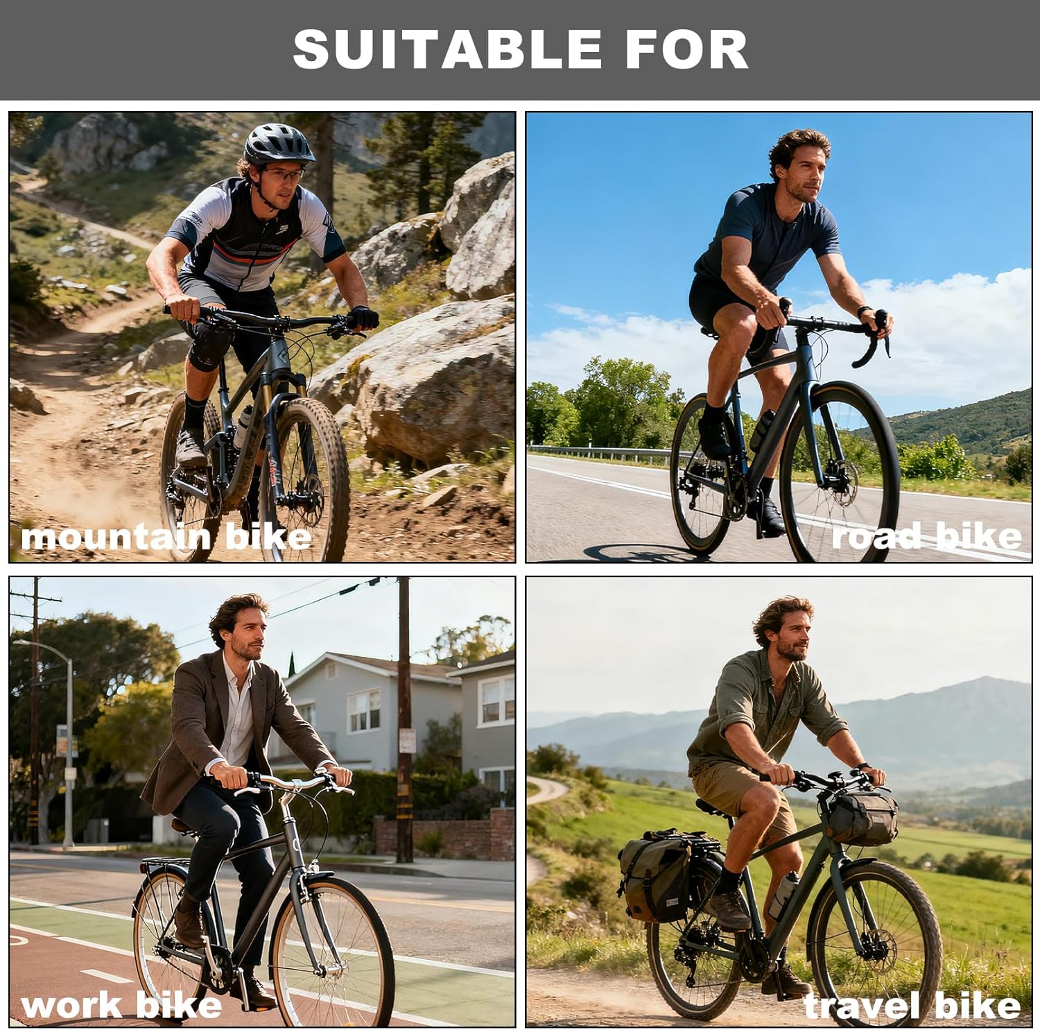 MT200 Hydraulic Disc Brake Set Front 800mm and Rear 1450mm BR-BL-MT200 MTB Hydraulic Disc Brake Set Front and Rear