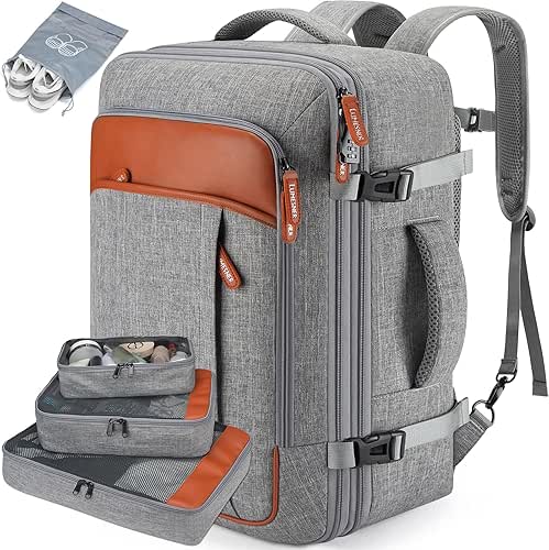 Lumesner Carry on Travel Backpacks, Extra Large 40L Flight Approved