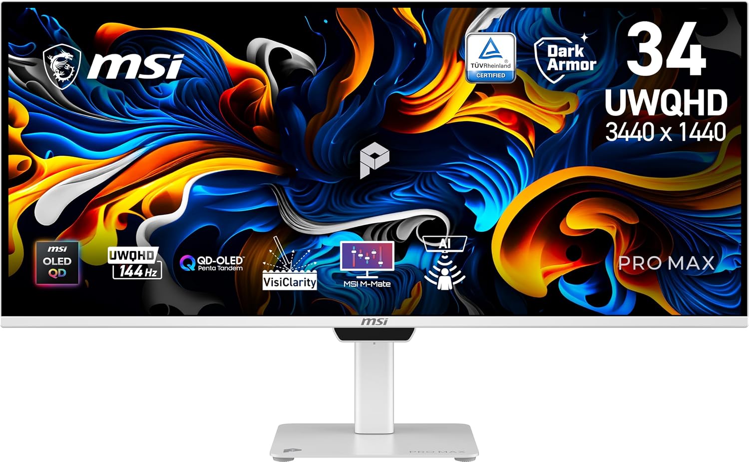 PRO MAX 341QPXW14G QD-OLED Ultrawide Monitor