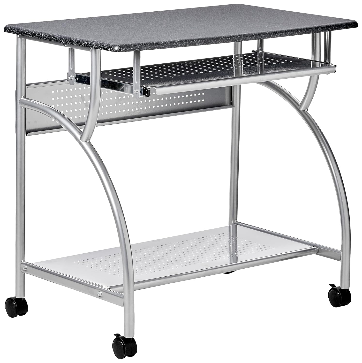 Mayline SOHO Mobile Argo Personal Computer Workstation, Anthracite Tf/Metallic Gray Frame - Review, Price and Buying Guide