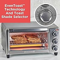 Vista 5 de BLACK+DECKER TO1313SBD Toaster Oven, 15.47 Inch, Silver