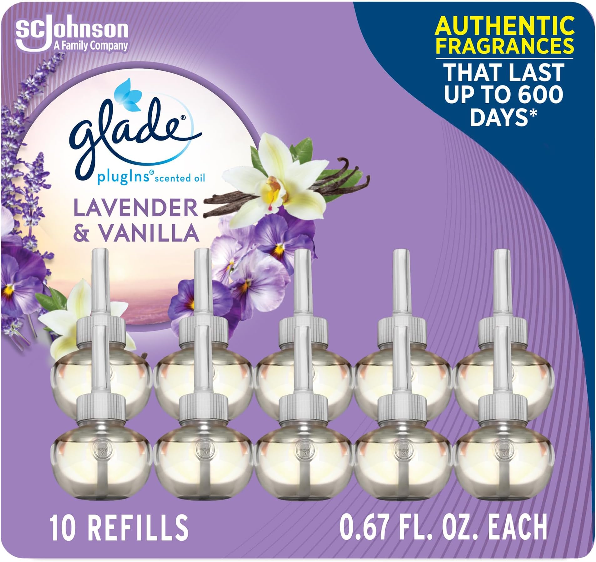Glade Sheer Vanilla Embrace Glade® PlugIns® Scented Oil