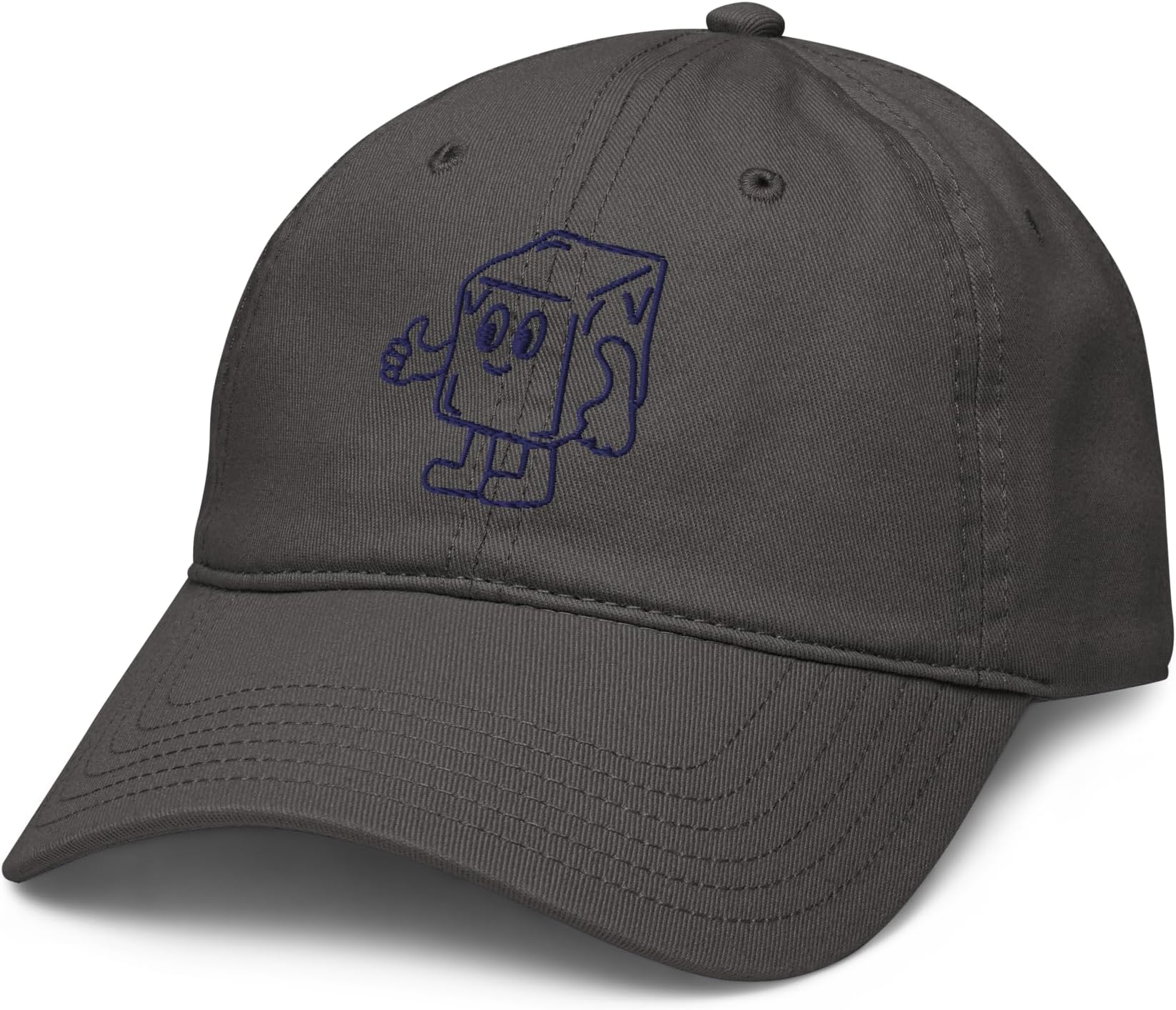 Cool Ice Cube Character Graphic Adjustable Baseball Hat