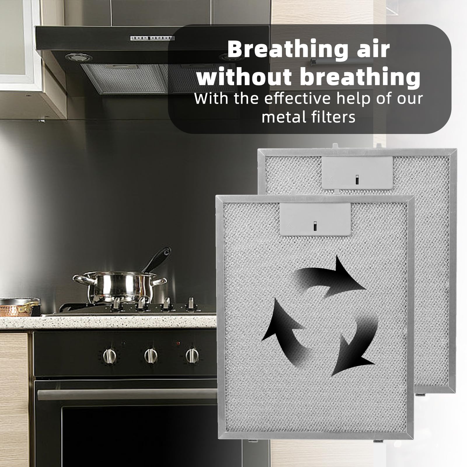 2 Stück Dunstabzugshauben Filter - Universal Ersatzfilter Für Die Küche