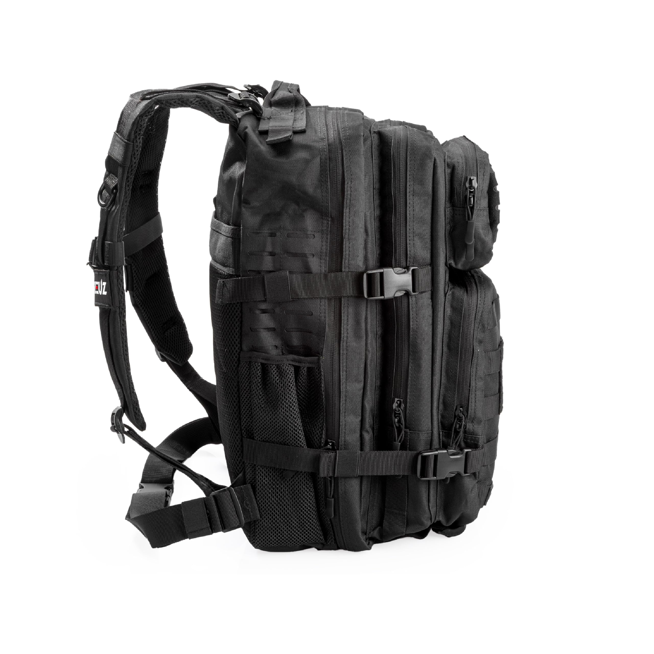 ZEUZ 45 Liter Rucksack Herren & Damen - Sporttasche - Taktischer Militär Backpack mit Waserdicht Abdeckung - CrossFit, Fitness, Gym, Sport & Wandern Bag - Outdoor MOLLE Wanderrucksack