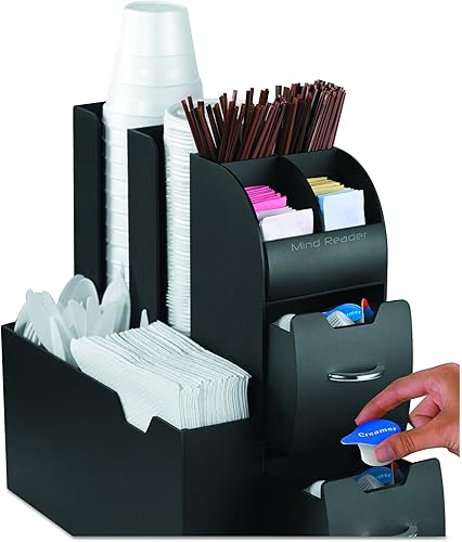 Miniatura 7 de Mind Reader Paquete organizador de cápsulas de café y tazas (capacidad de 30 cápsulas)