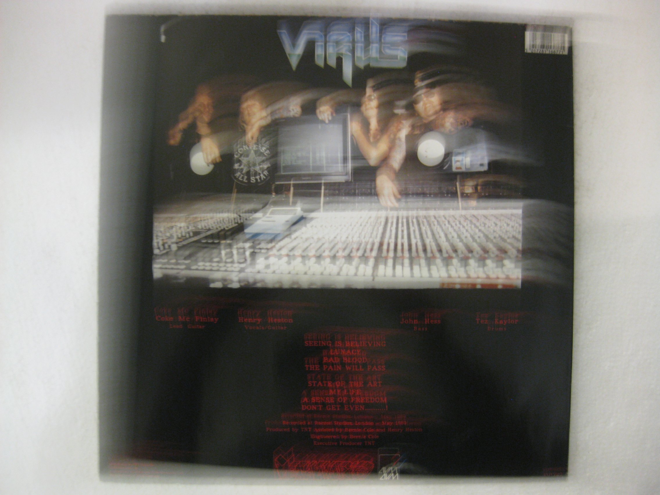Virus lunacy vinile