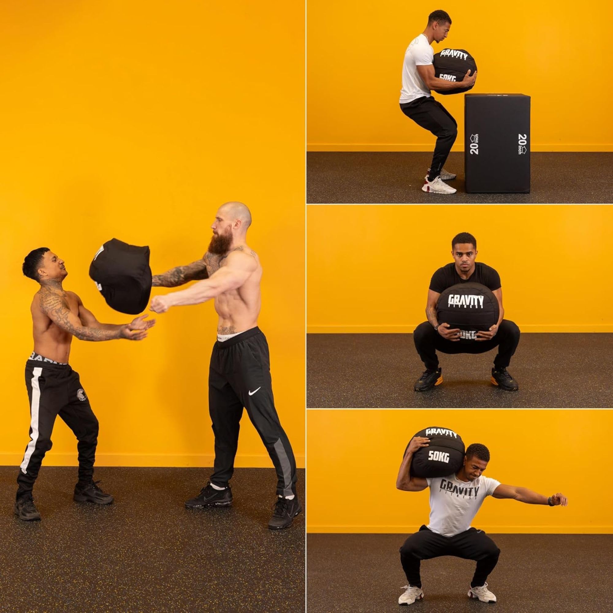 Gravity Fitness Heavy Duty Strongman Sandbag 50 kg - 150 kg