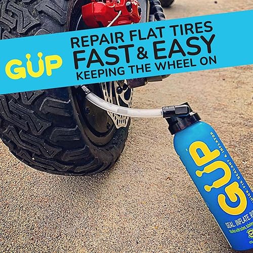 Miniatura 3 de (GÜP Kwiki) Sellador e inflador de neumáticos de fijación rápida para bicicleta de montaña, carretera, ciclocross, grava sella y reparación