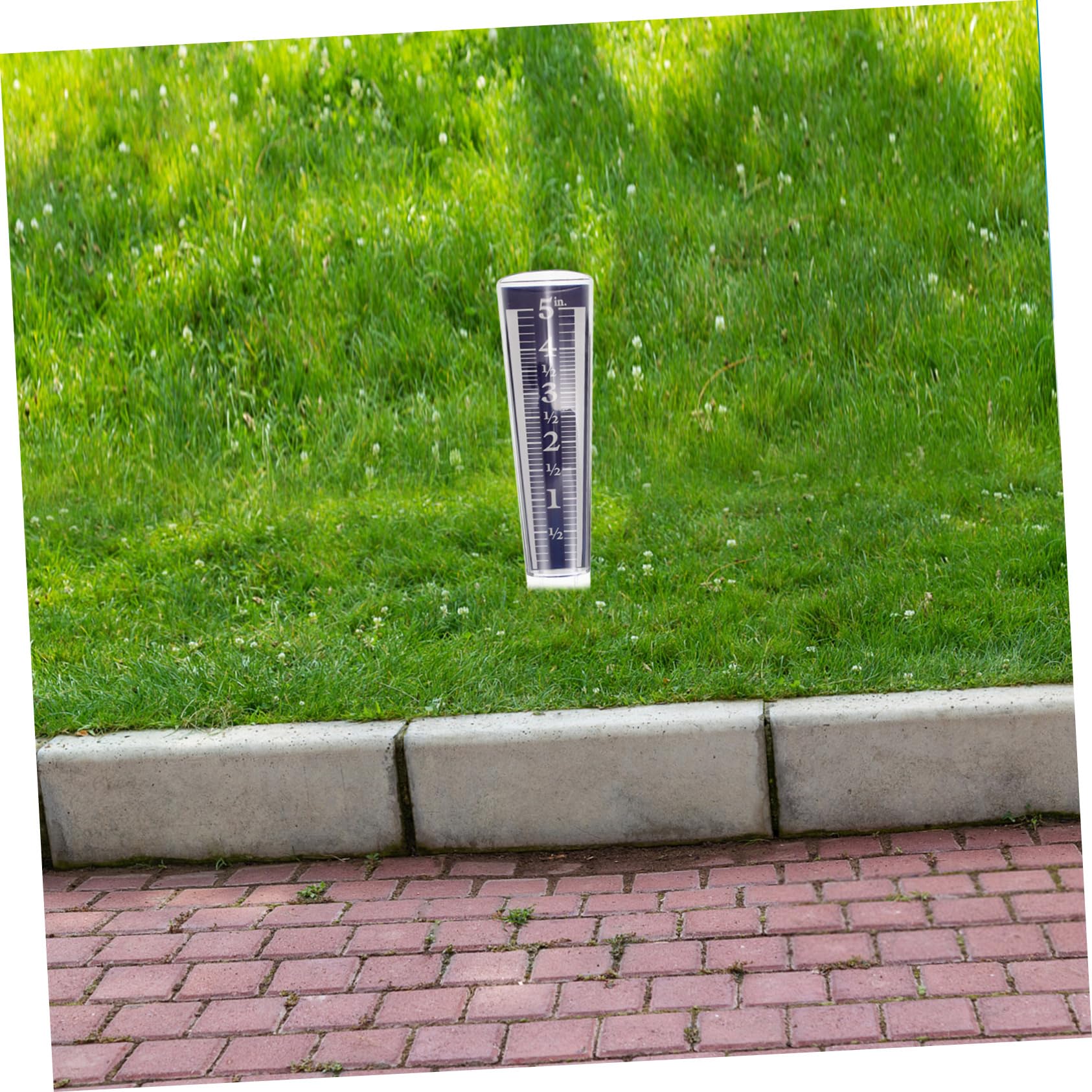 POPETPOP 4stücke Rain Gauge Mit Ständer Transparenter Regenmesser Zur Präzisen Niederschlagsmessung Im Garten Für Rasen Und Terrasse Wetterfestes Messinstrument Für Gartenliebhaber