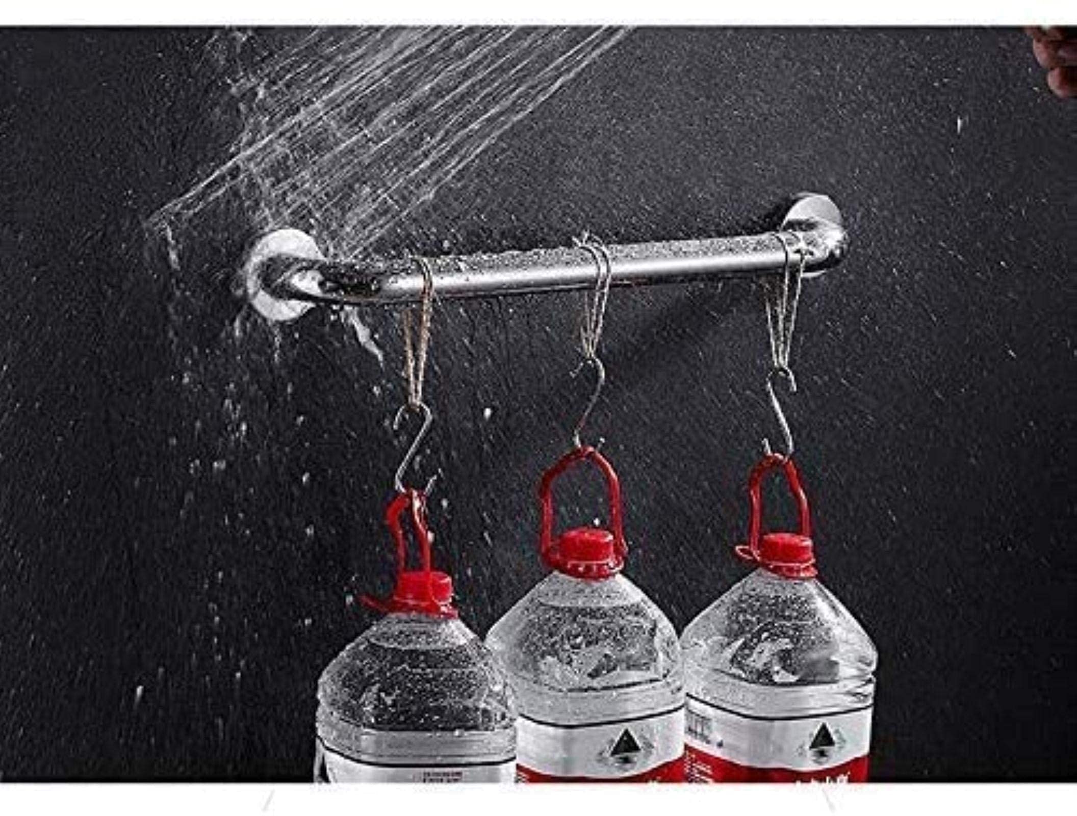Maniglie per Doccia, ausili per WC, corrimano di Sicurezza Senza Barriere in Bagno, Barre di Supporto di Sicurezza, tiranti di Supporto Antiscivolo per disabili, Adatto per Hotel, corridoi,