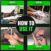 Vista 9 de Grip Clean Jabón casero industrial completamente natural (1 paquete)