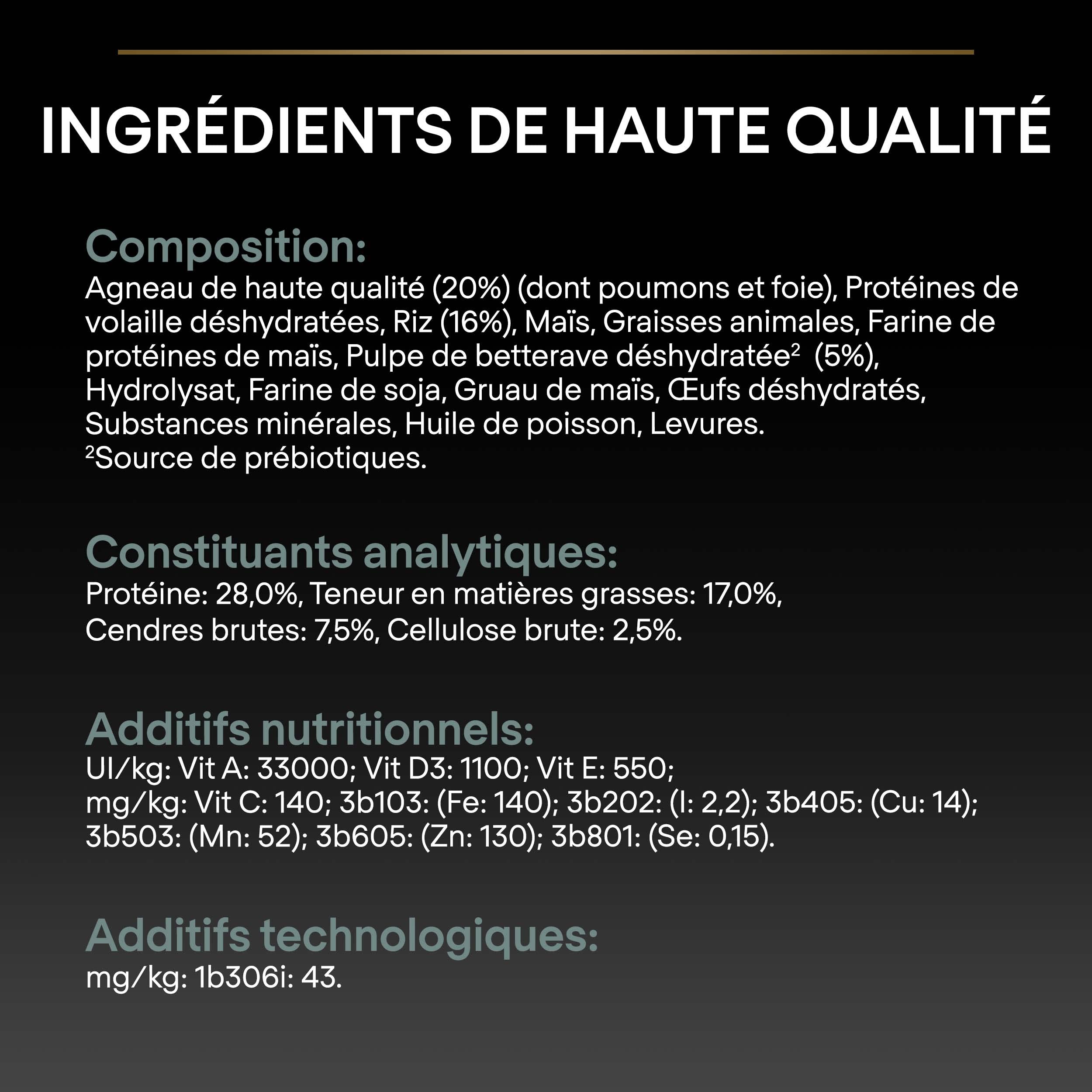 Purina Pro Plan Perro Small Y Mini con Optidigest Cordero 3 kg (Paquete de 1)