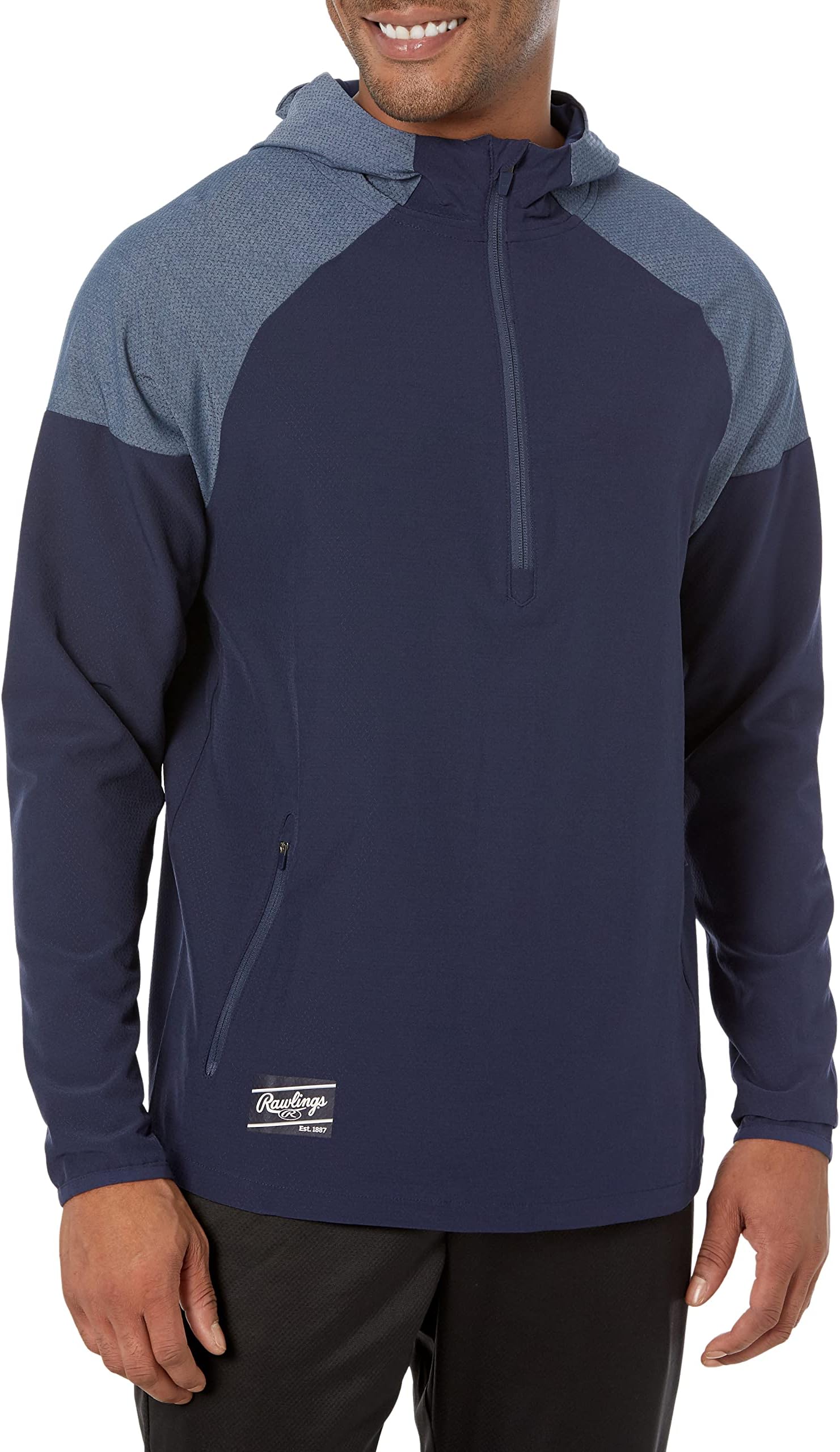 | Men's Colorsync Long Sleeve Hooded Jacket | Athletic Training Apparel | Adult Sizes | Multiple Colors