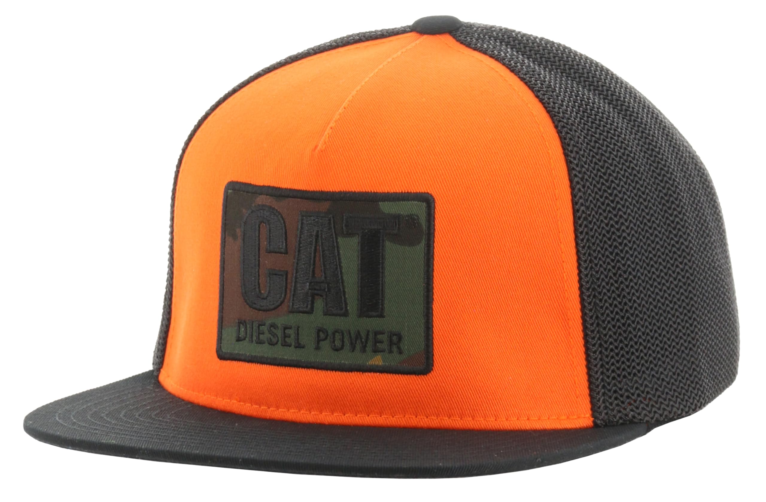 mens Diesel Power Flat Bill Cap Baseball Cap
