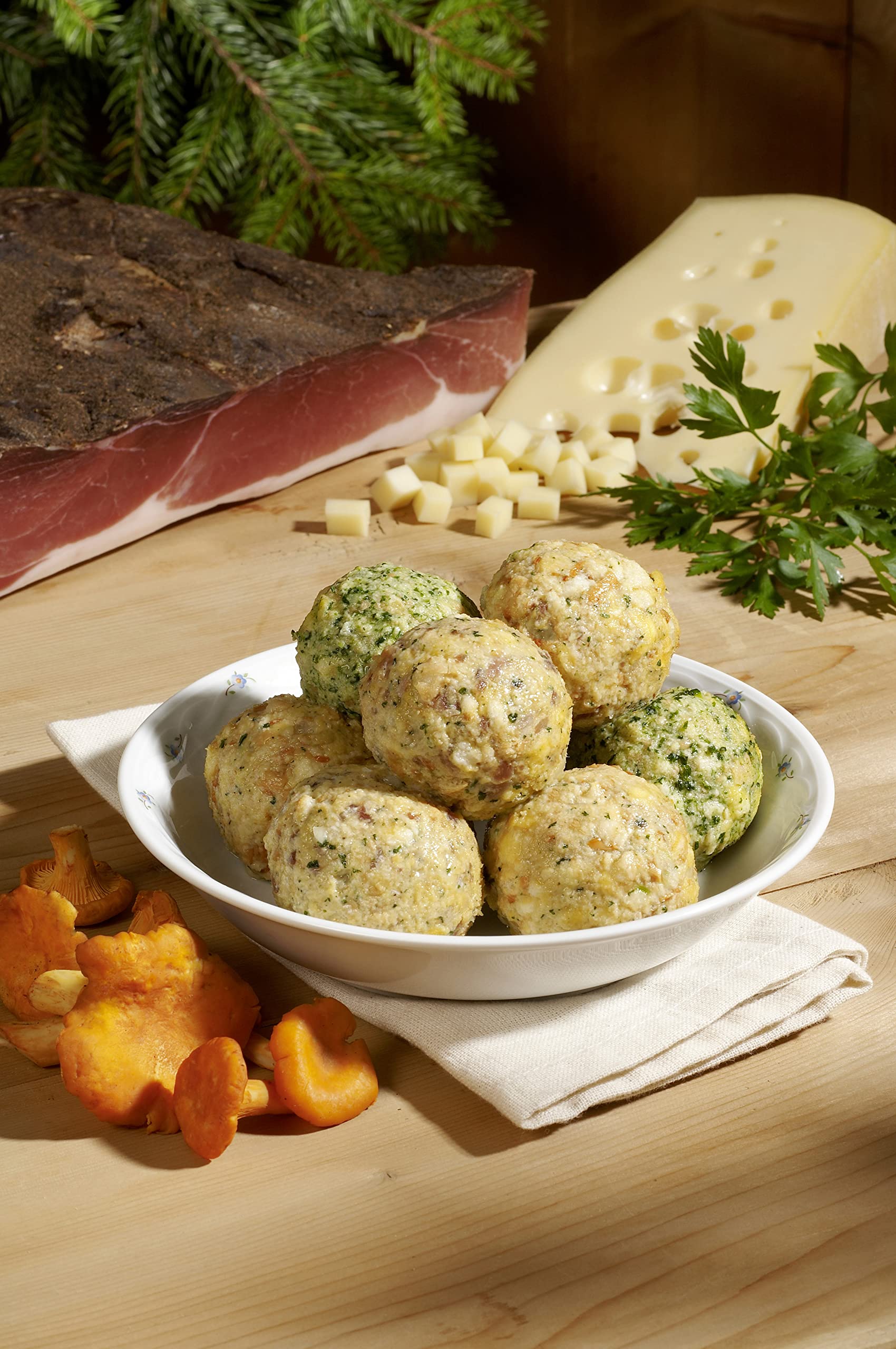 GUSTOS - 3 Packungen zu je 4 Käseknödel, nach traditionellem Rezept zubereitet