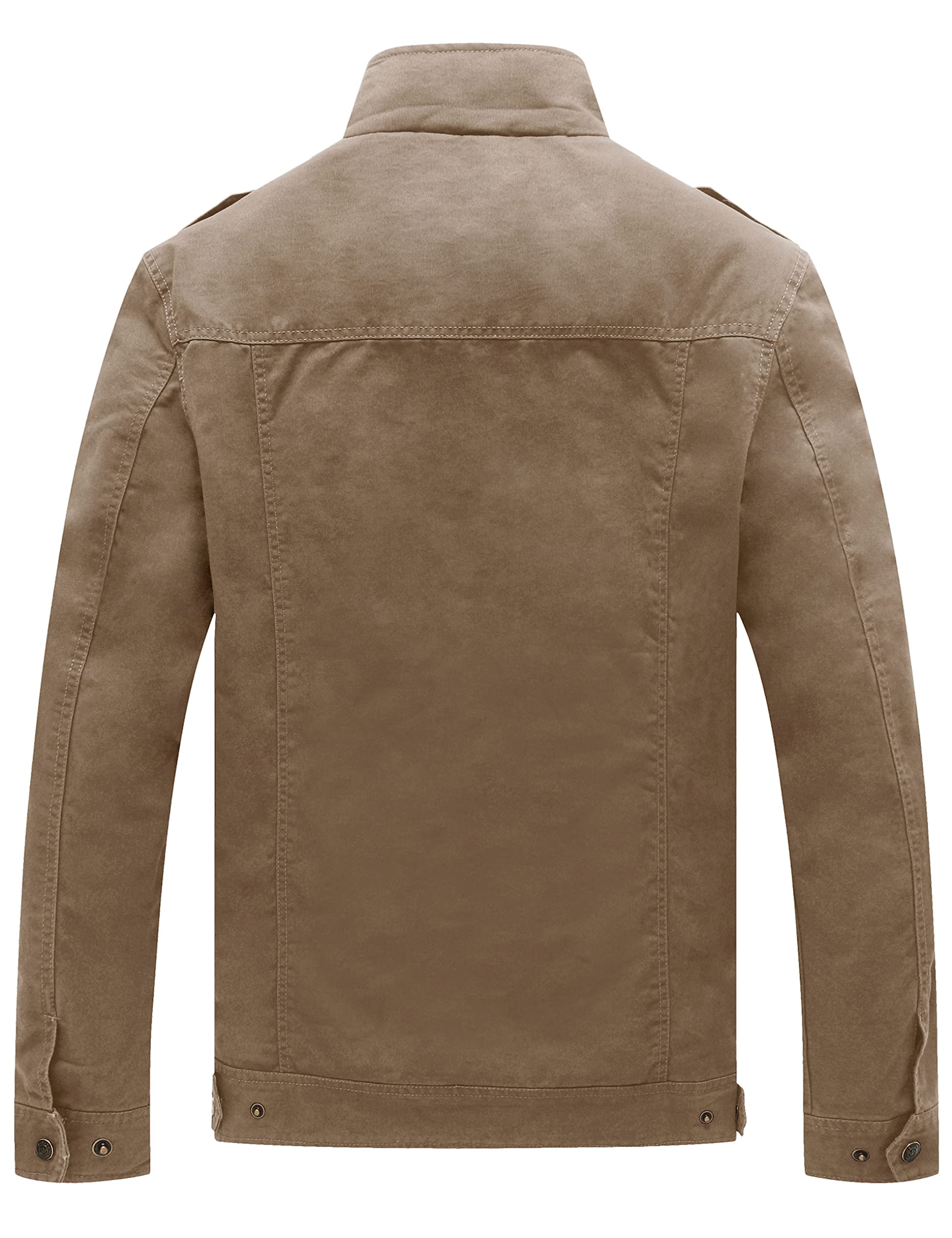 WenVen Cazadora Hombre Entretiempo Chaqueta Primavera Chaqueta Militar Hombre