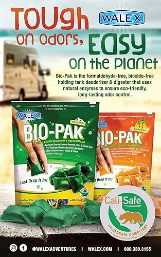 Vista 18 de Walex BOI-11530 Bio-Pak - Desodorizante natural para depósito de basura (aroma alpino, 10 unidades)