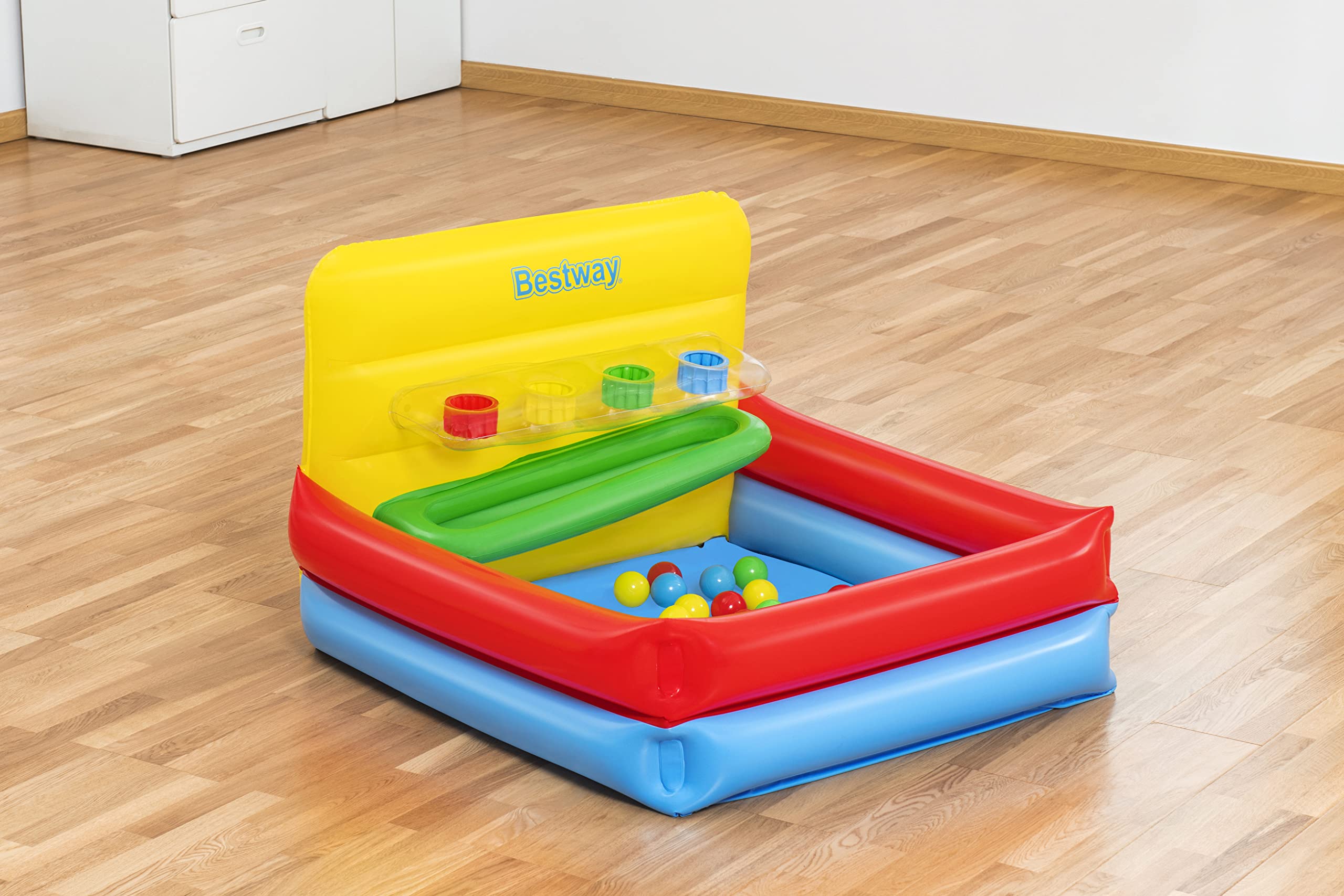 41" x 37" x 24"/1.04m x 94cm x 61cm Sort N' Play Ball Pit