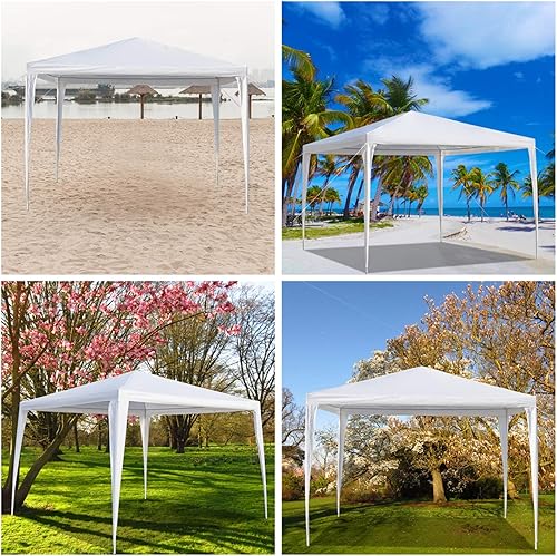 Miniatura 3 de Tienda de campaña al aire libre, 10 x 30 pies, tienda de campaña para fiestas, patio, toldo al aire libre, impermeable, carpa resistente para boda,