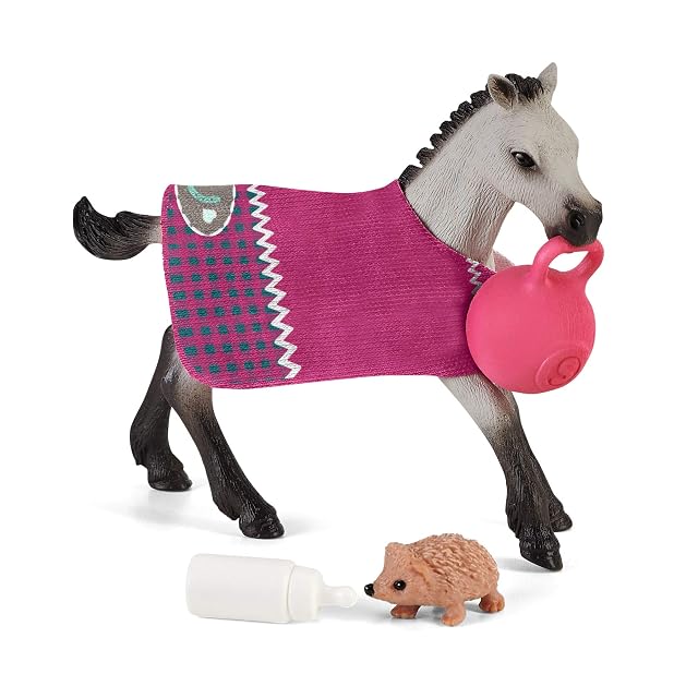 Foto 4 de 6 de Schleich 42534 playset - Diversión con Potros (Horse Club)