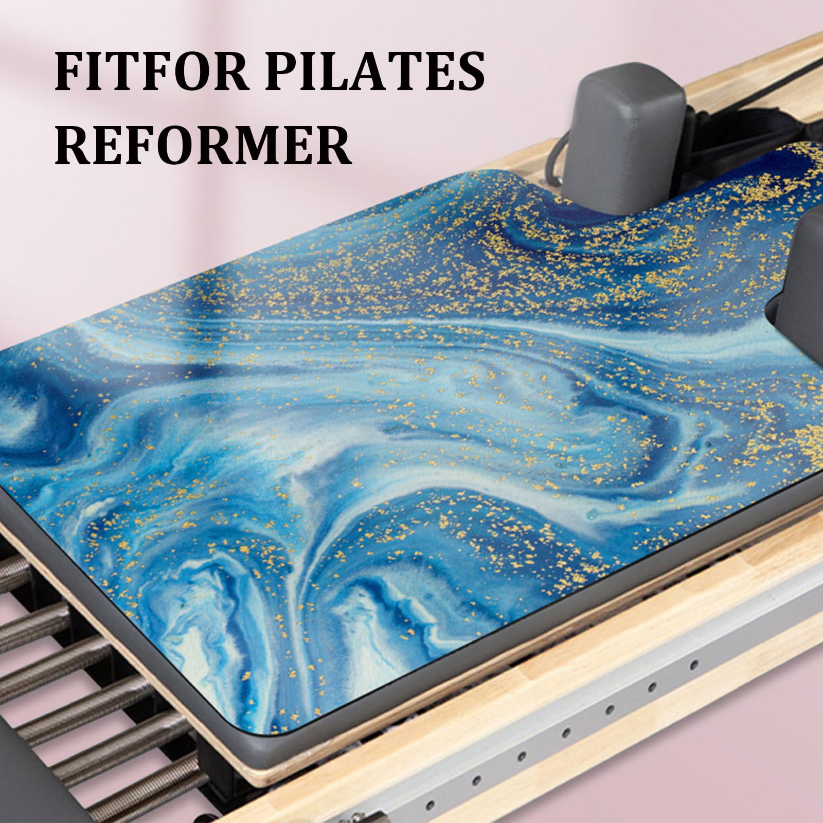 Tapis de Pilates pour Reformer FANSU Antidérapant Durable Caoutchouc