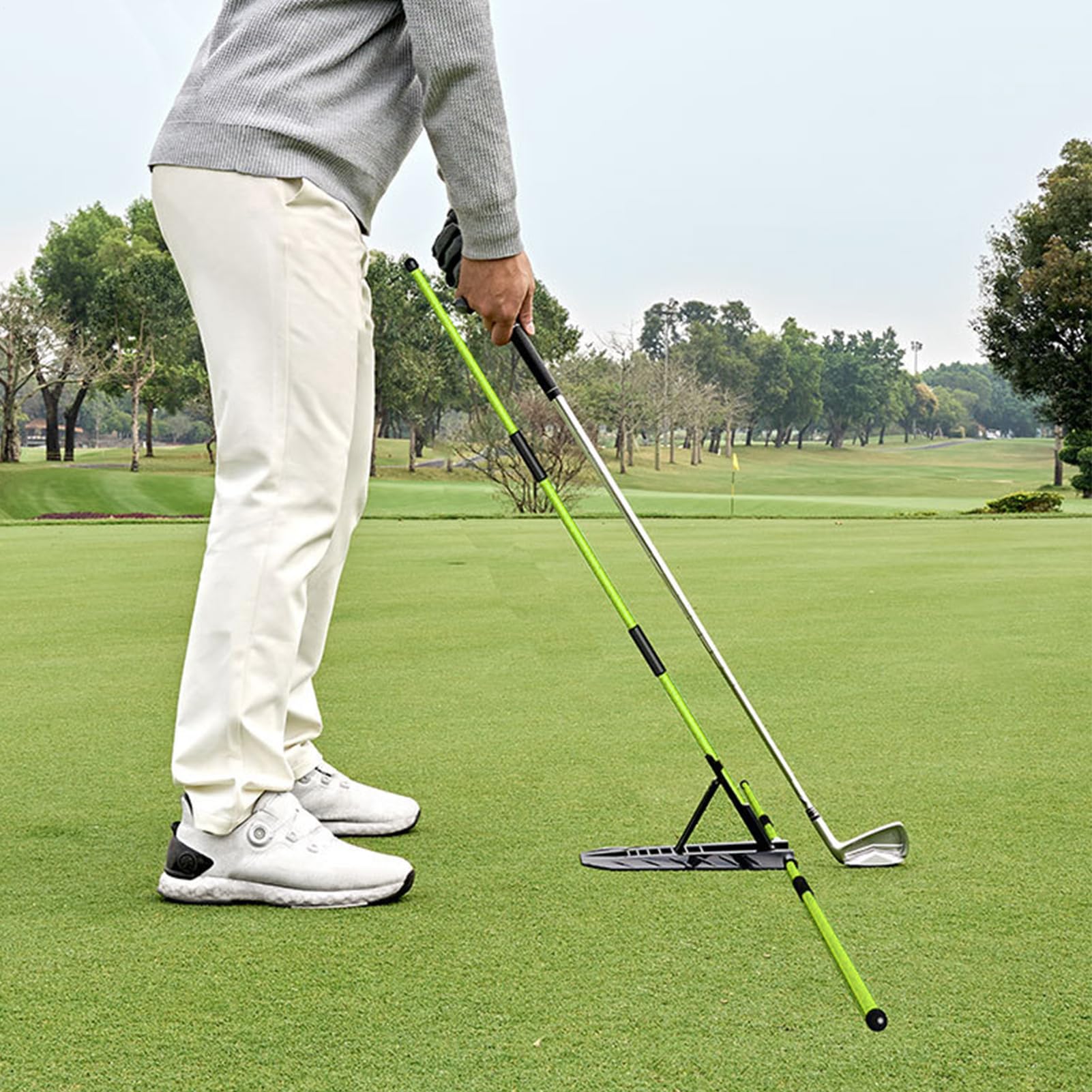 Generico Golf Alignment Sticks - Portable Training Aid, Multi Functional Sport Trainer, Sports Lovers Gift, Father's Day Present, Thanksgiving Tournament Gear, Target Aiming Helper 178 Char