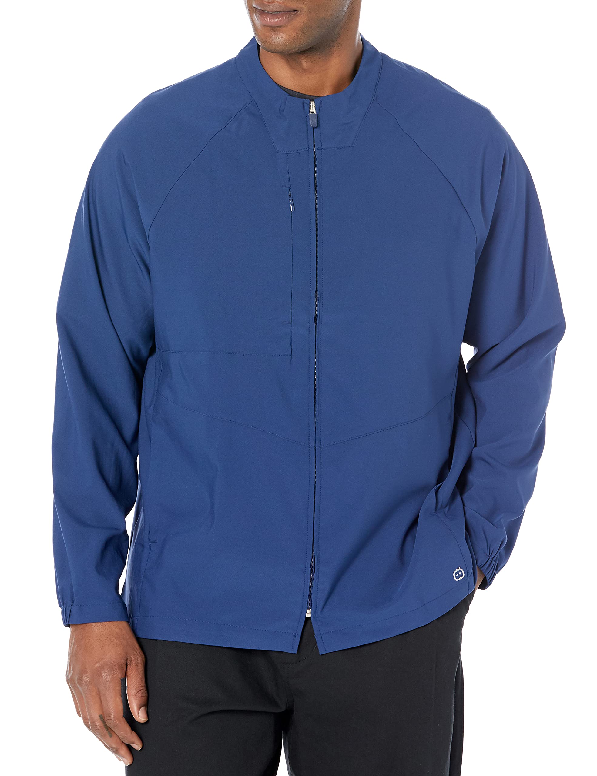 WonderWink Mens Zip-front Warm-up JacketZip-Front Warm-Up Jacket