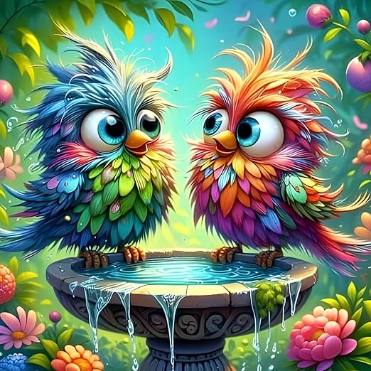 QINRUBB DIY 5D Cheval Courant Diamond Art Kits Point De Croix