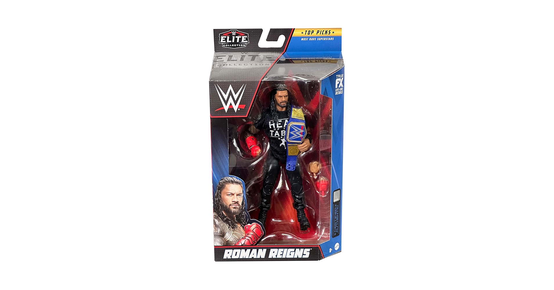 Amazon.co.jp: ローマン・レインズ (ブルーベルト) - WWE Elite