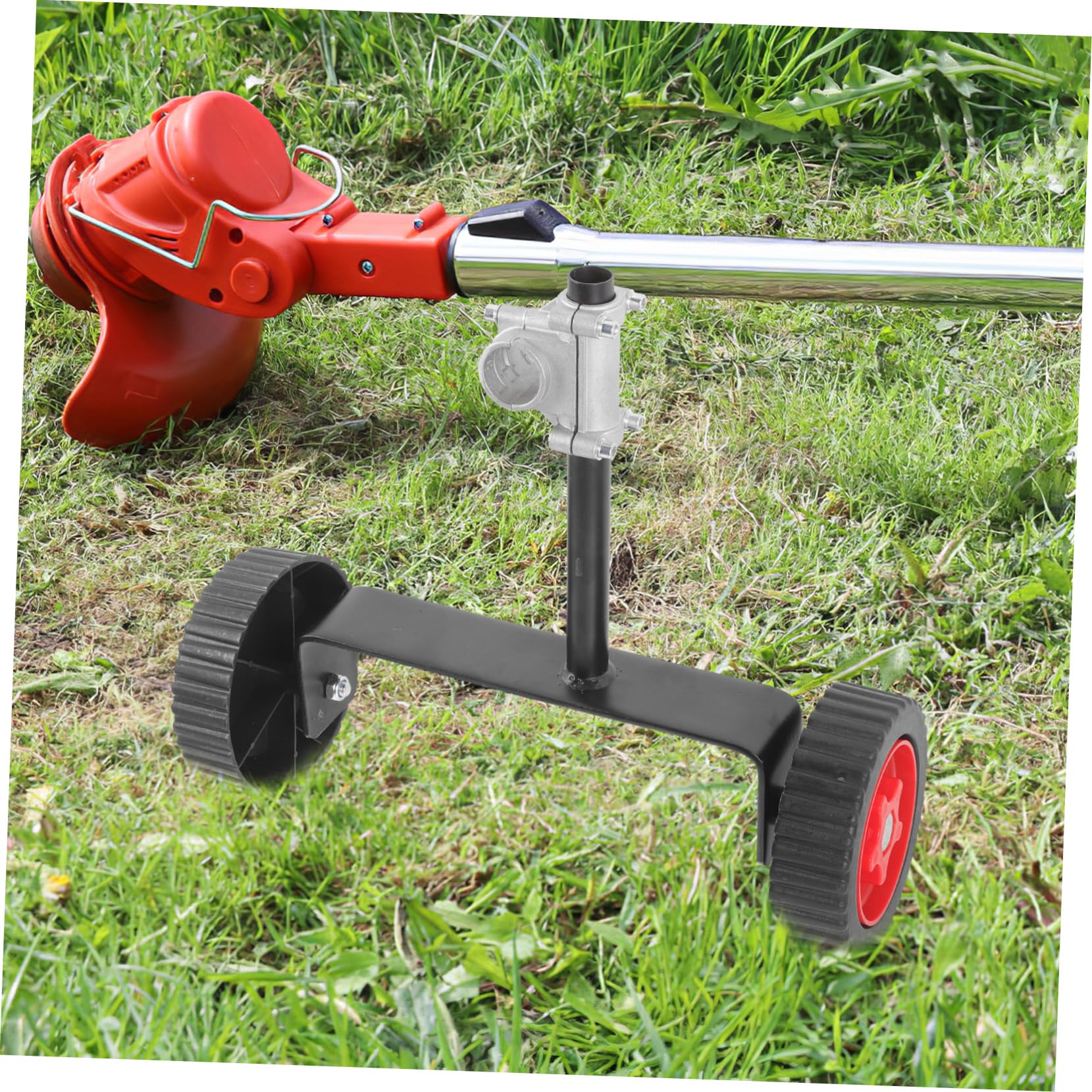 Ruedas de Cortacésped Soporte para Jardín Portátiles Accesorios de Repuesto Compatibles para Césped y Terrazas