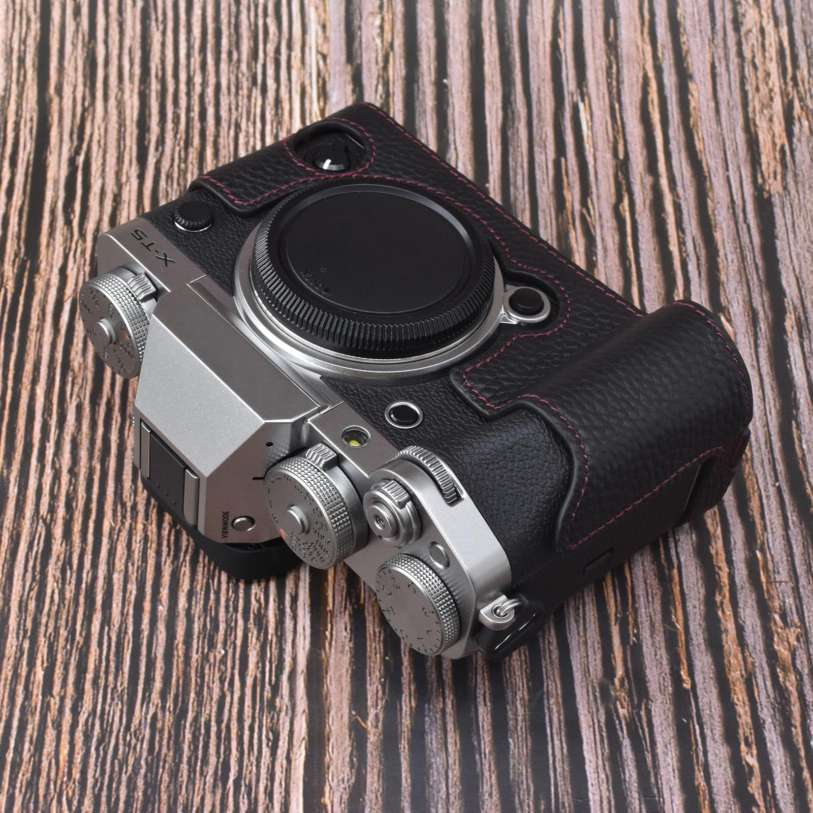 Amazon.com : Rieibi Fuji XT5 Case - Quality Genuine Leather Half