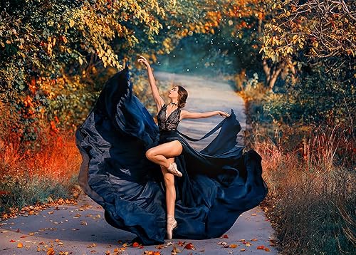 Rompecabezas para adultos rompecabezas de 1000 piezas para adultos rompecabezas de 1000 piezas 1000 piezas bailarina de otoño