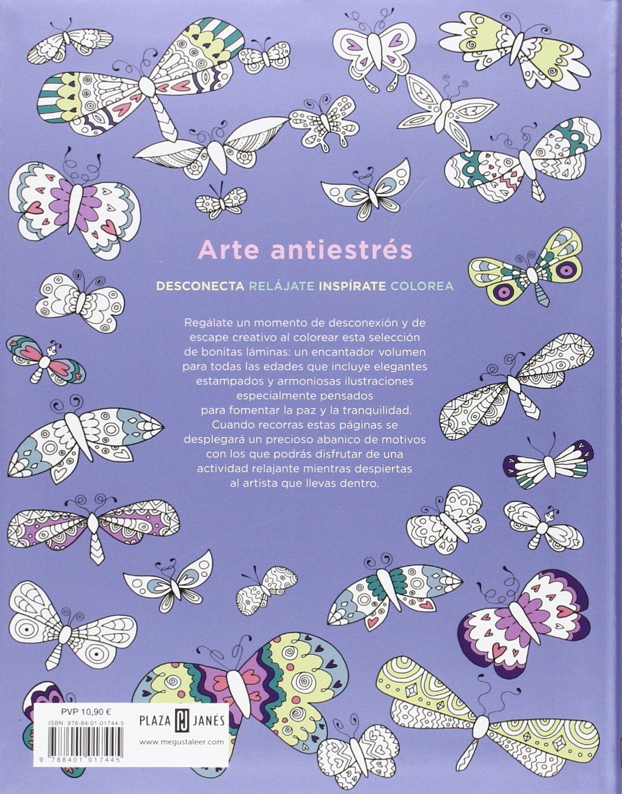 Arte antiestrés / Anti-Stress Art: Calma y serenidad: Láminas Para Colorear / Peace and Serenity